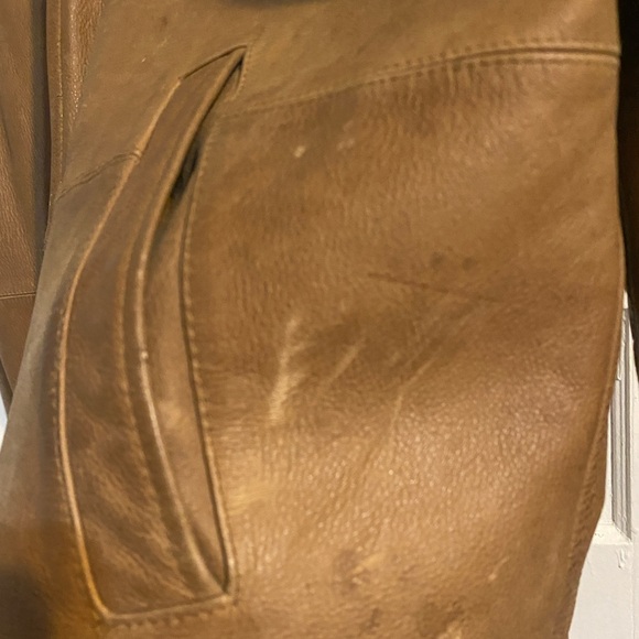 SOLD Vintage Línea Uomo Italian Leather Jacket - Picture 7 of 7